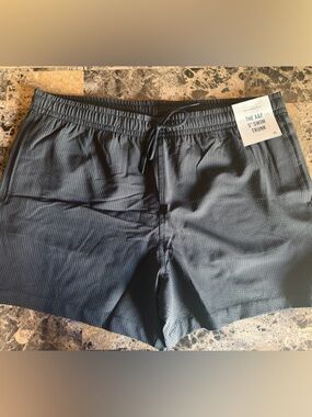 Abercrombie & Fitch Men’s 5” Pull-On Seersucker Swim Trunk XL